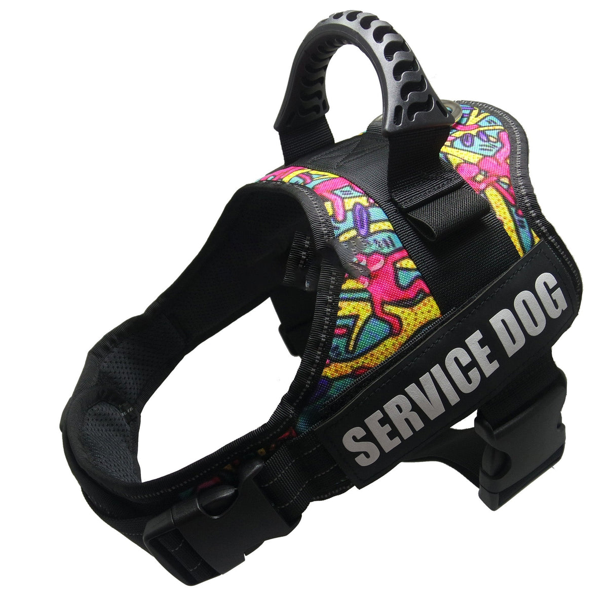 K9 Harness For Dogs-Reflective Adjustable For Husky Shepherd Small Medium Large Dogs
