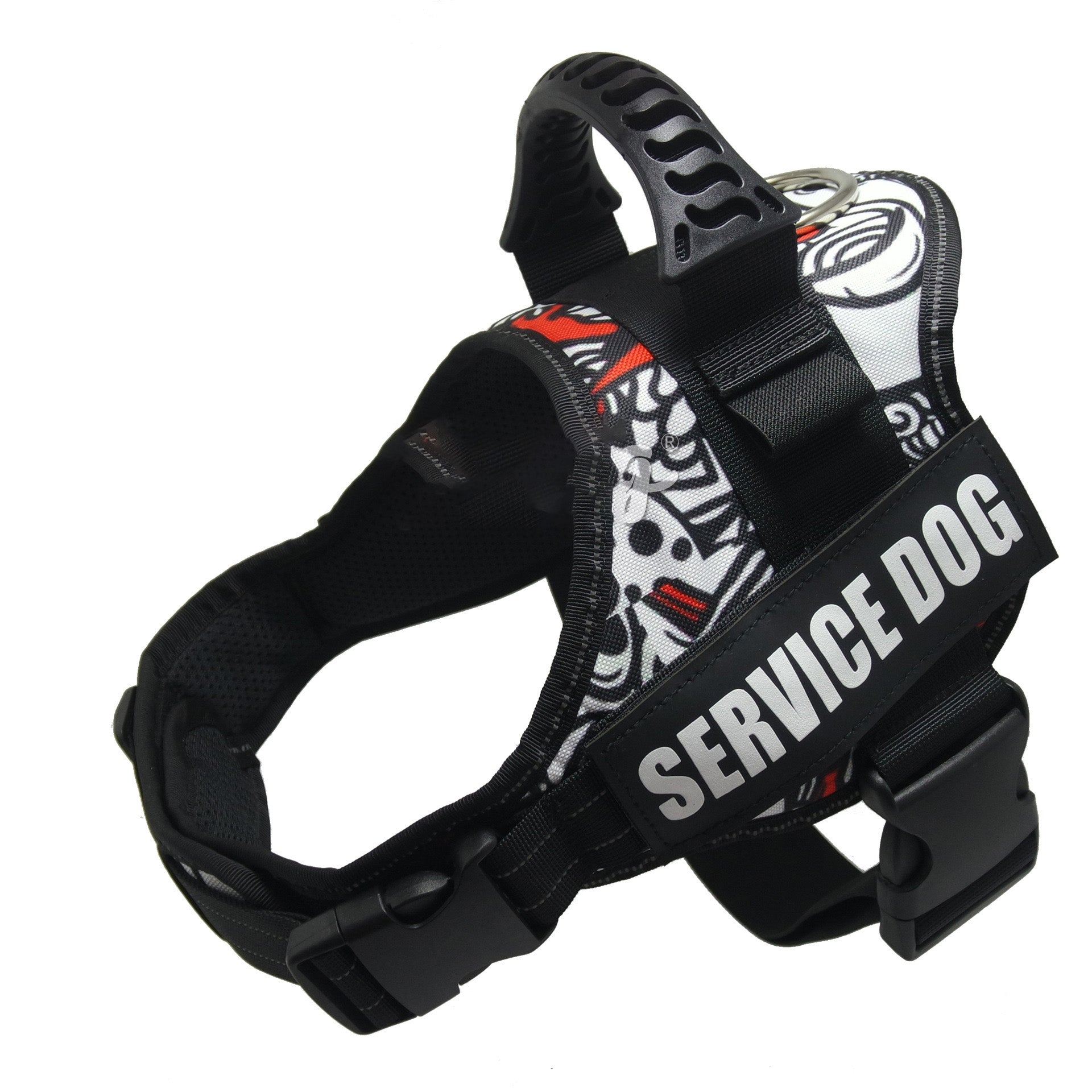 K9 Harness For Dogs-Reflective Adjustable For Husky Shepherd Small Medium Large Dogs