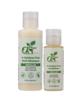4-Hairless Pets Regular Bath Shampoo and Conditioner with bonus exfoliating gloves for hairless pets with normal to oily skin