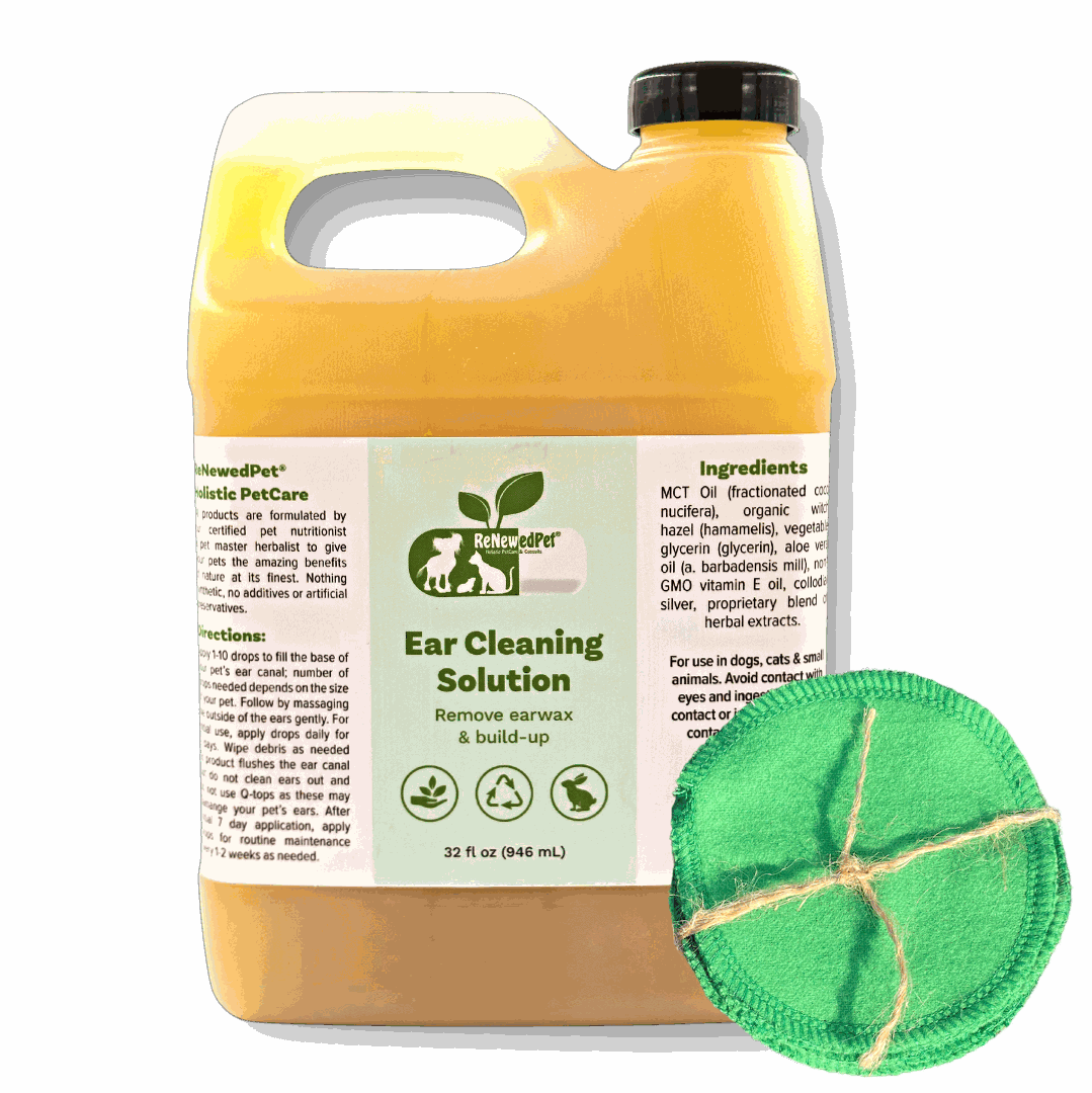 All-Natural Pet Ear Cleaning Drops