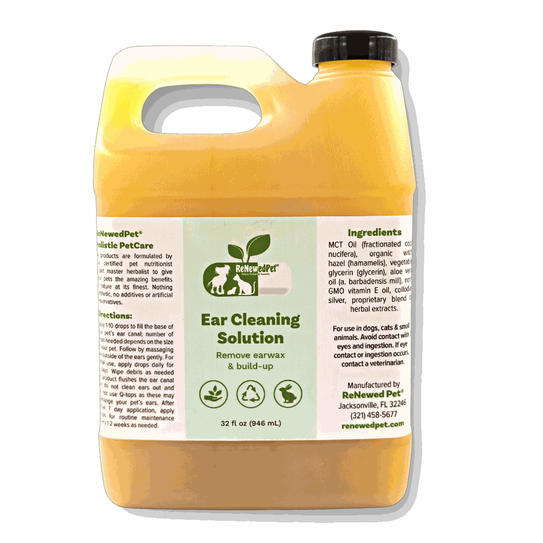 All-Natural Pet Ear Cleaning Drops