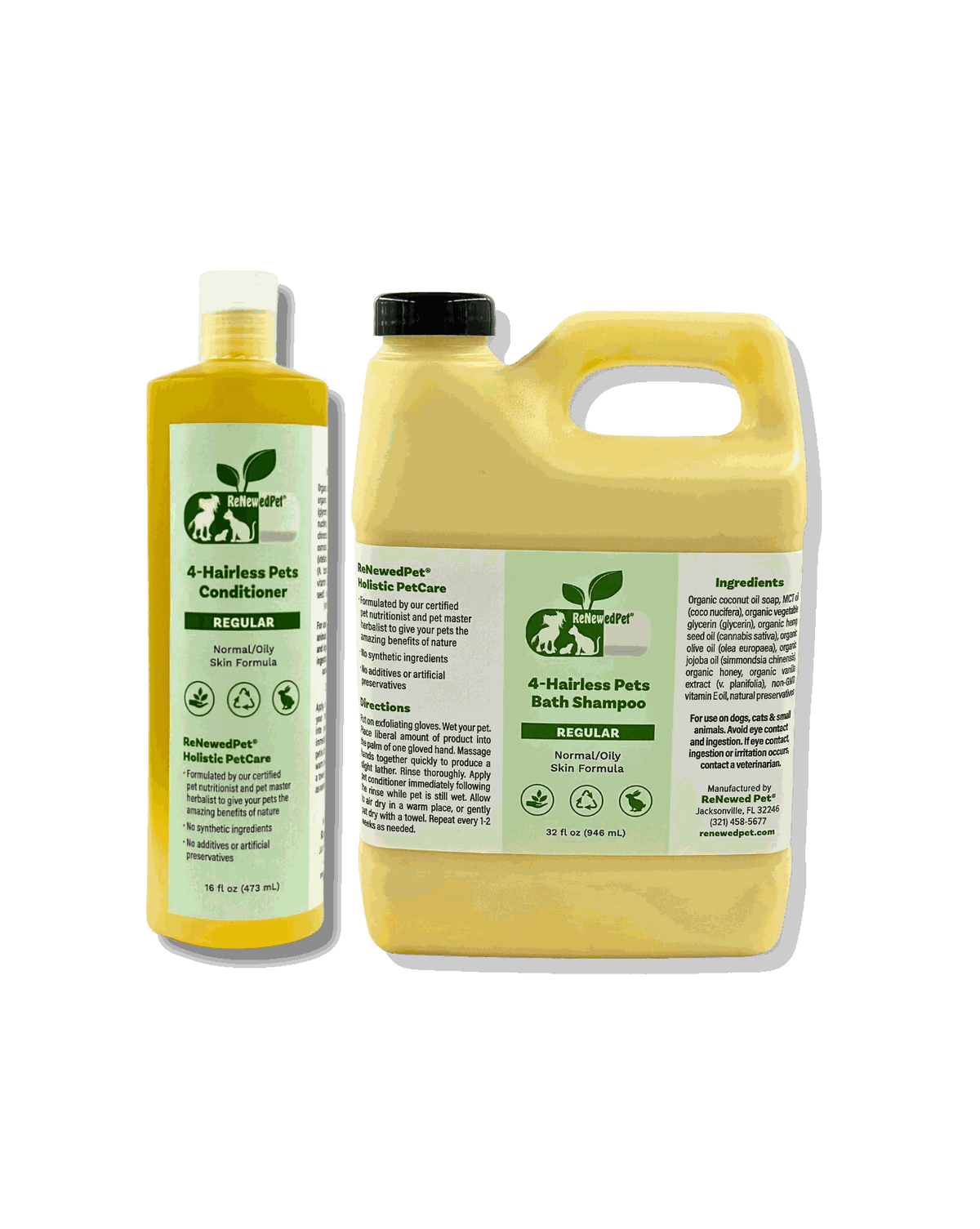 Hairless Pets Regular Bath Shampoo