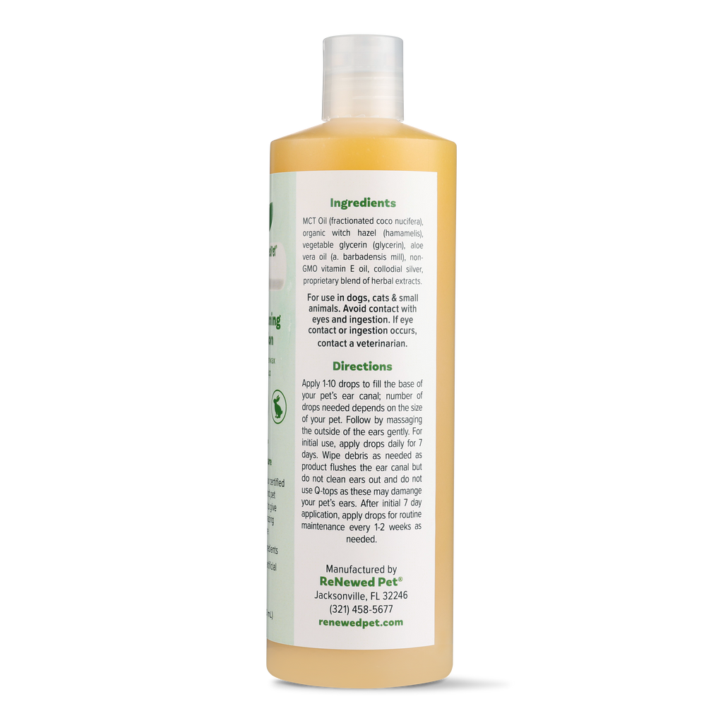 All-Natural Pet Ear Cleaning Drops