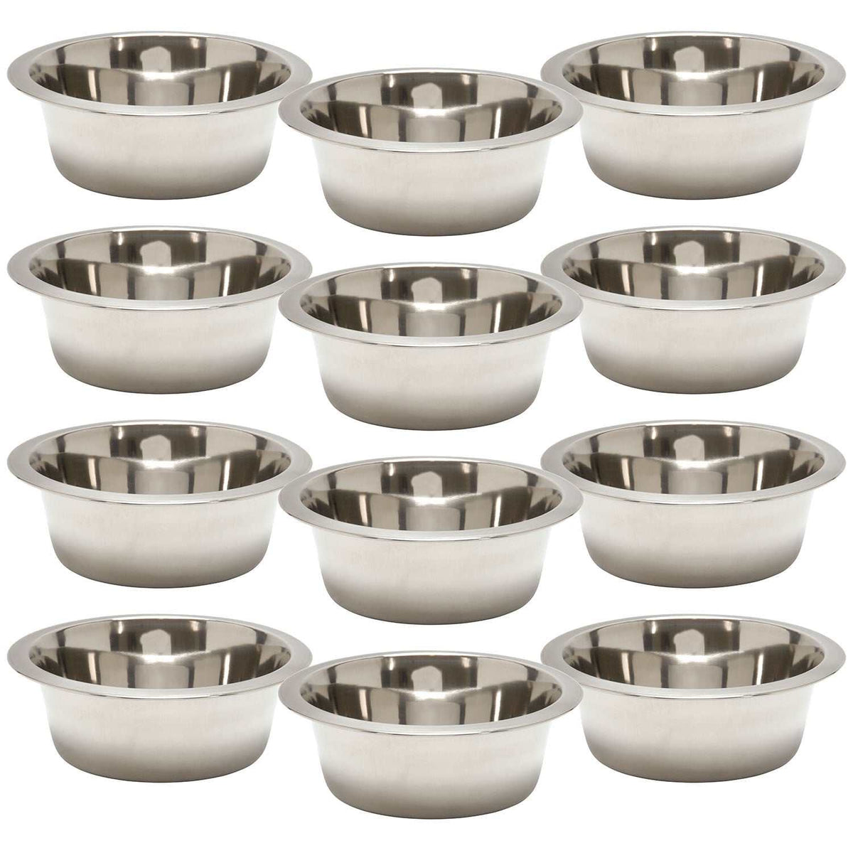 Jeffers Standard Stainless Steel Bowls