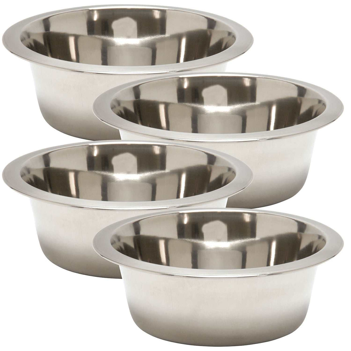 Jeffers Standard Stainless Steel Bowls