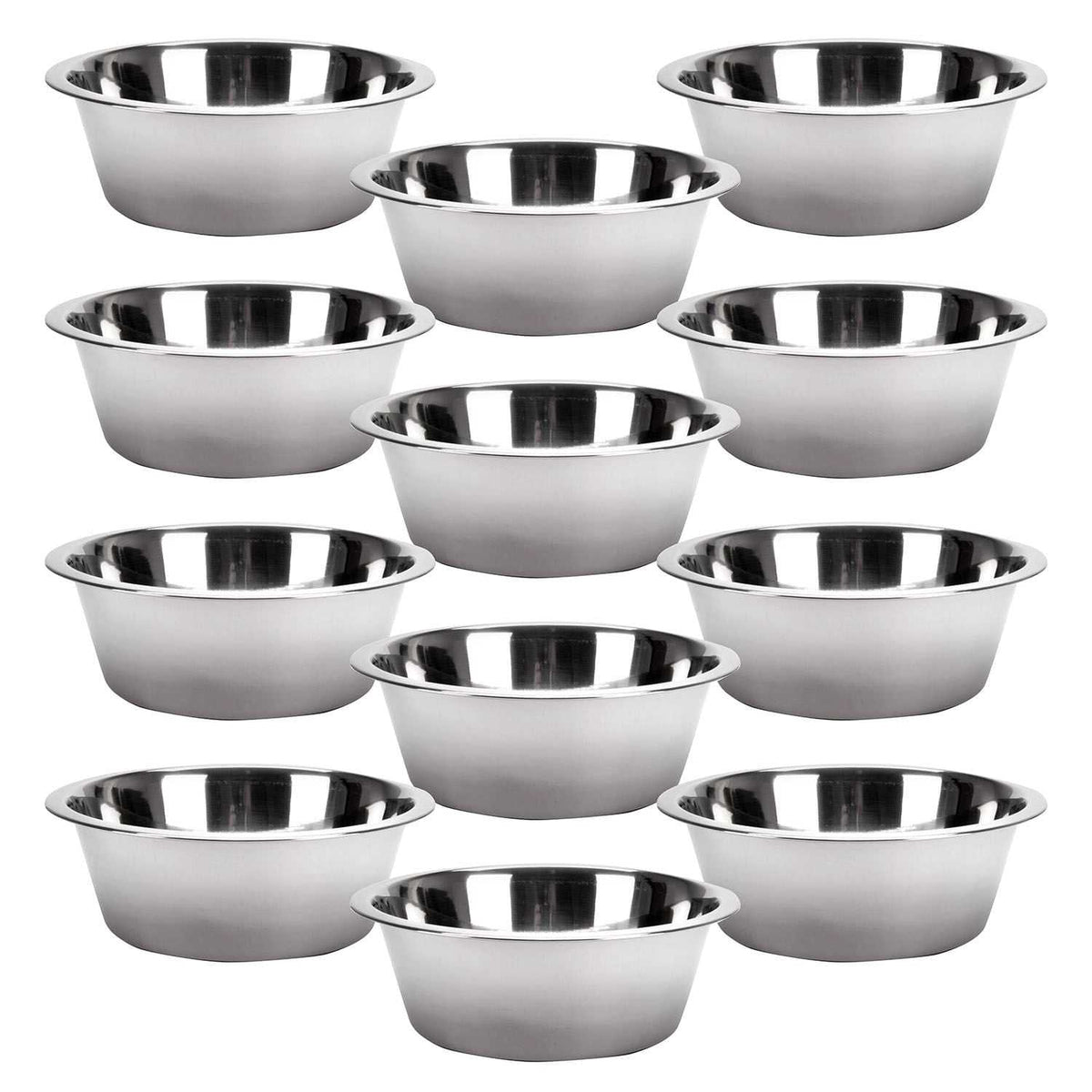 Jeffers Standard Stainless Steel Bowls