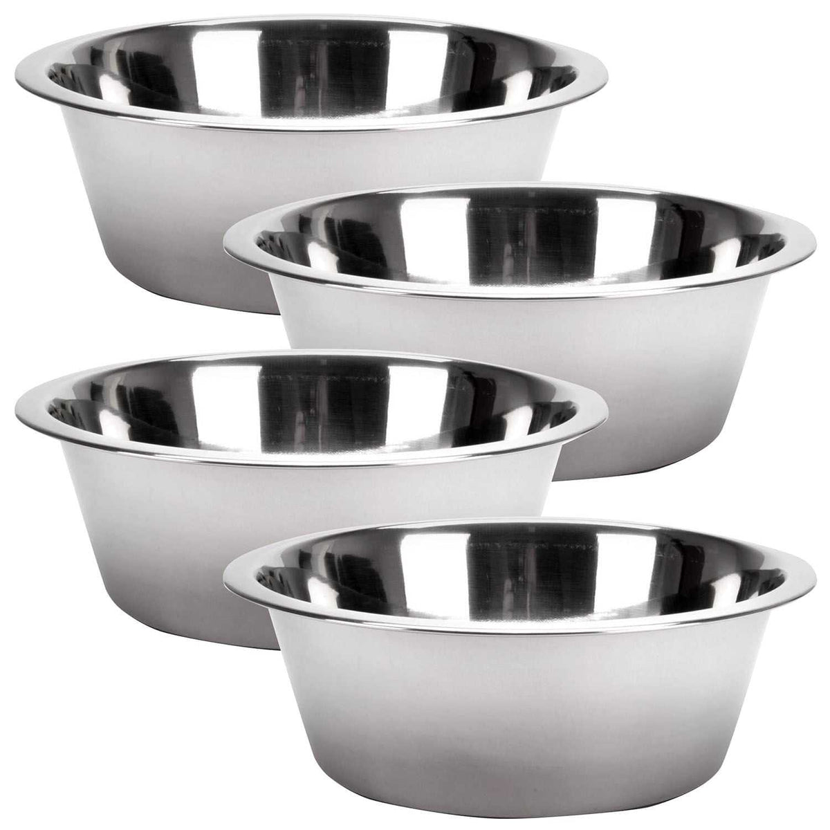 Jeffers Standard Stainless Steel Bowls