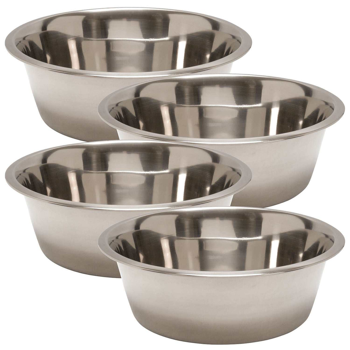 Jeffers Standard Stainless Steel Bowls