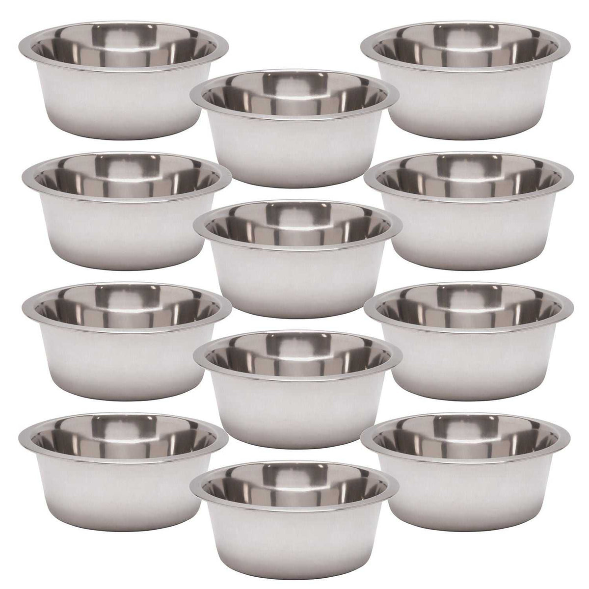 Jeffers Standard Stainless Steel Bowls