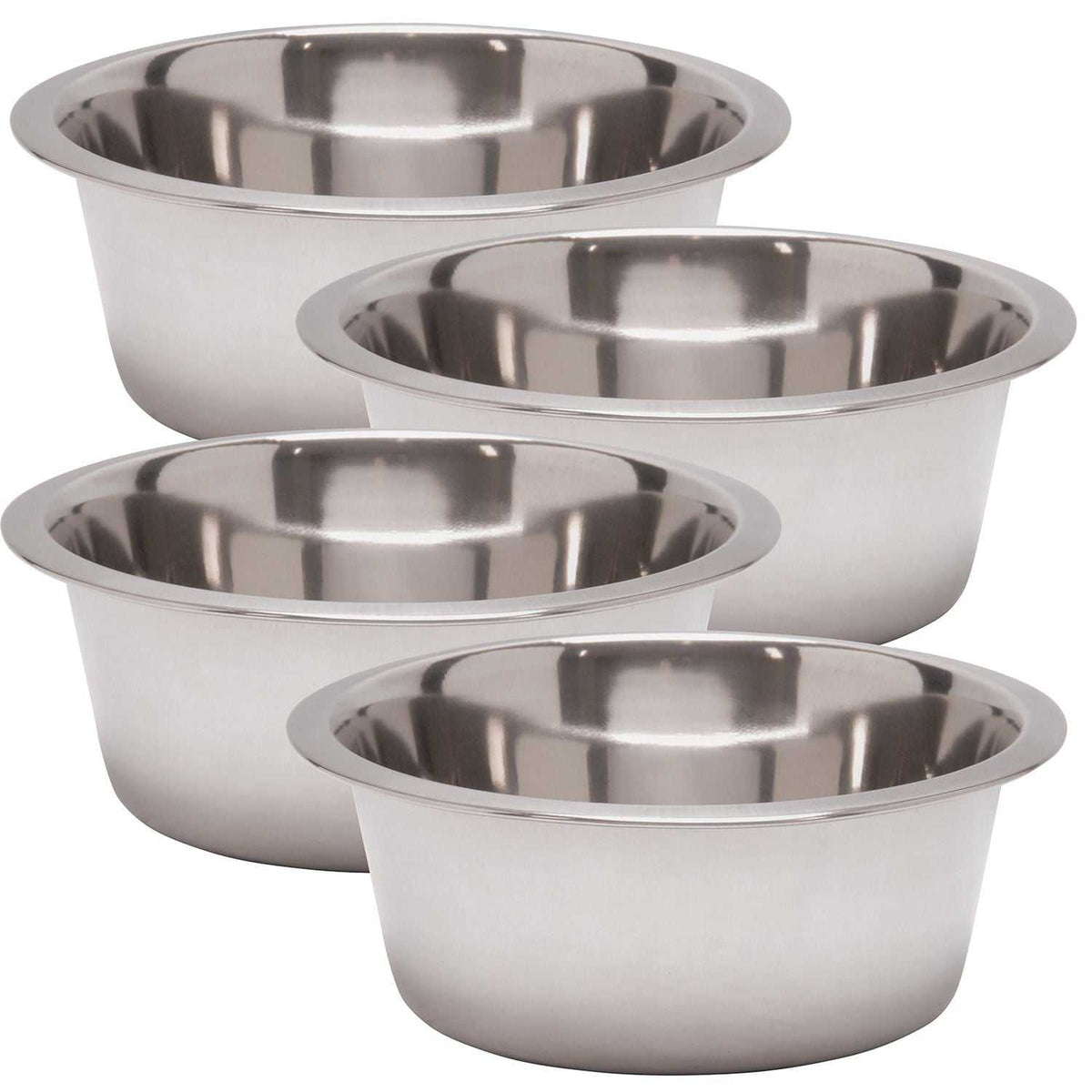 Jeffers Standard Stainless Steel Bowls