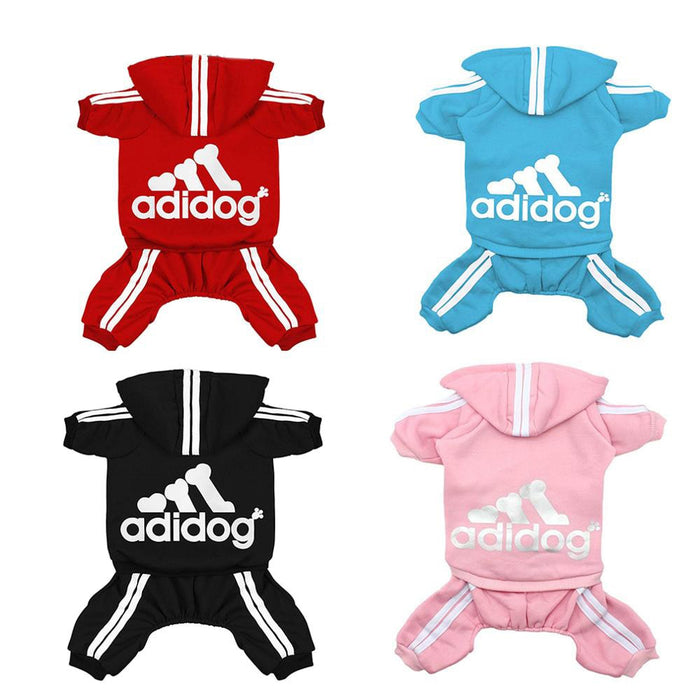 Adidog Pet Four-Legged Hoodie
