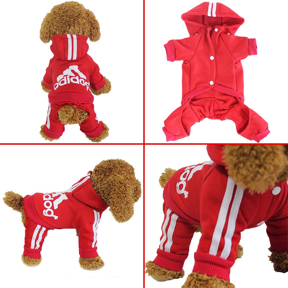 Adidog Pet Four-Legged Hoodie